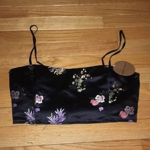Silk Crop Top